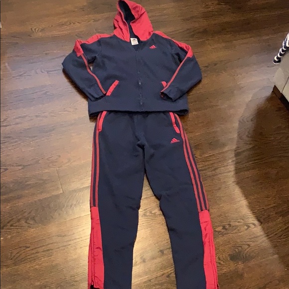 adidas jogging suit boys
